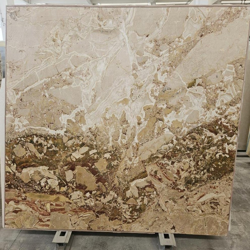 Breccia Pontificia Armerina Marmor Bordplade