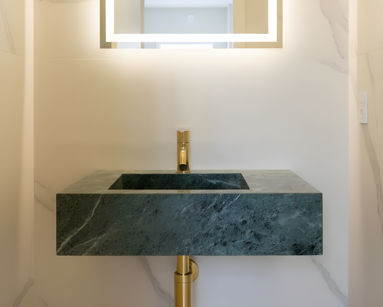 Marmor håndvask fra Italien